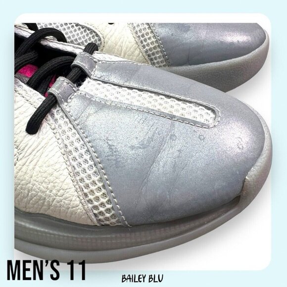 Adidas Posterize Trifecta White Reflective Basketball Shoe EG6875 Sz 11 - Picture 6 of 10